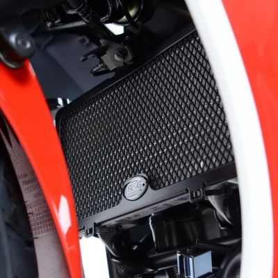 Hliníková mřížka chladiče,HONDA CBR300R,Černá